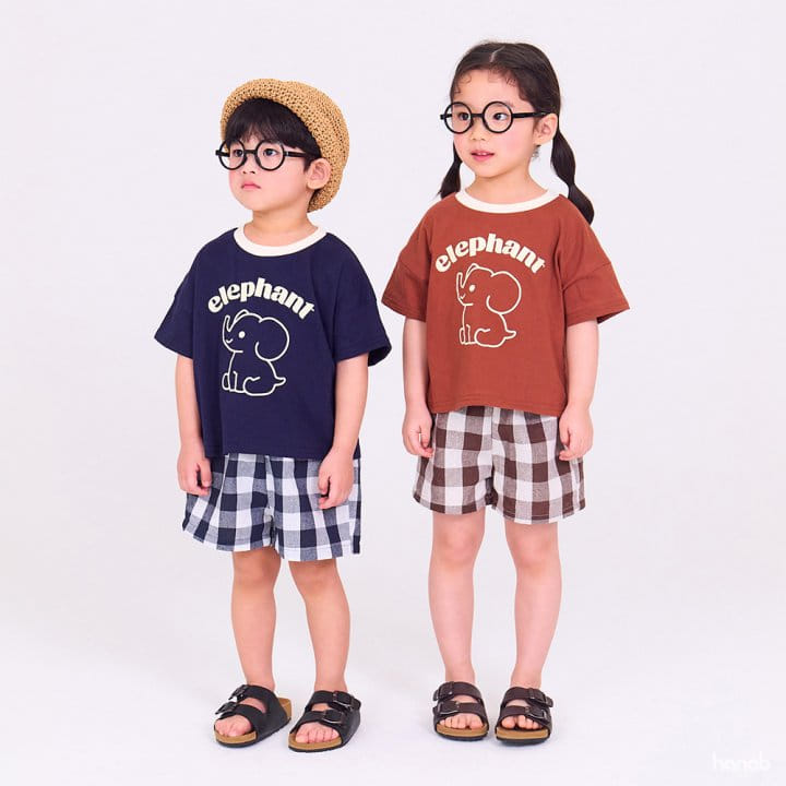 Hanab - Korean Children Fashion - #childofig - Elephant Top Bottom Set