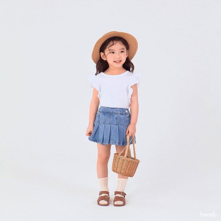 Hanab - Korean Children Fashion - #childofig - Single Frill Tee - 3