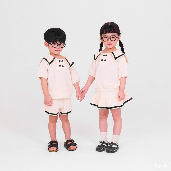 Hanab - Korean Children Fashion - #childofig - Uni Sera Top Bottom Set - 6