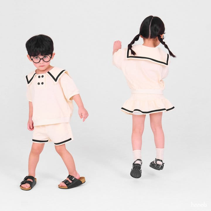 Hanab - Korean Children Fashion - #childofig - Uni Sera Top Bottom Set - 7