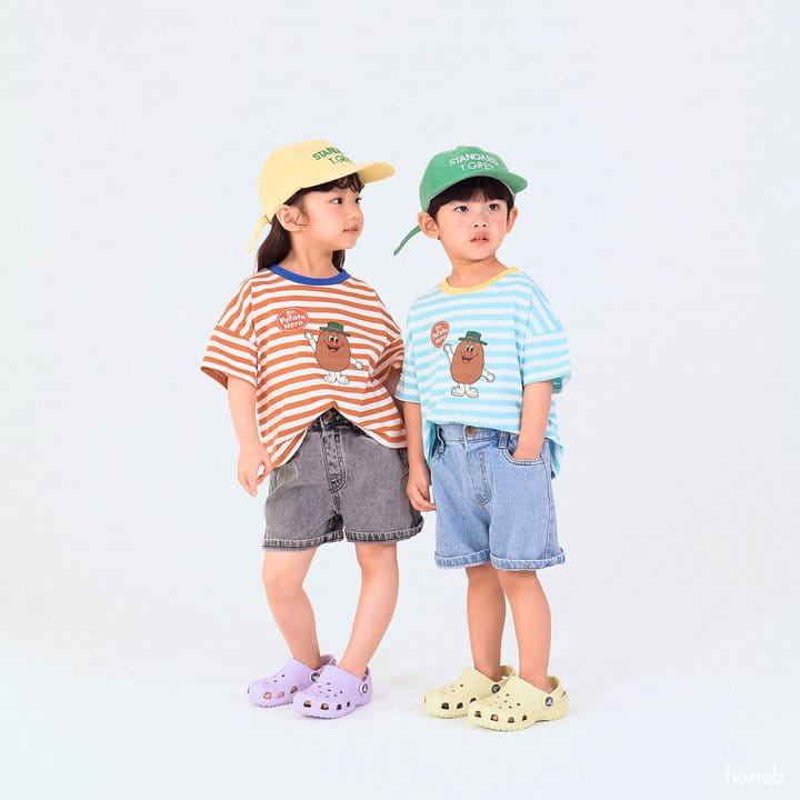 Hanab - Korean Children Fashion - #childrensboutique - Denim Shorts - 6