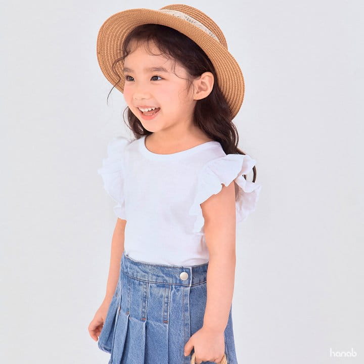 Hanab - Korean Children Fashion - #childrensboutique - Single Frill Tee - 5
