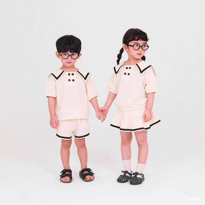 Hanab - Korean Children Fashion - #childrensboutique - Uni Sera Top Bottom Set - 8