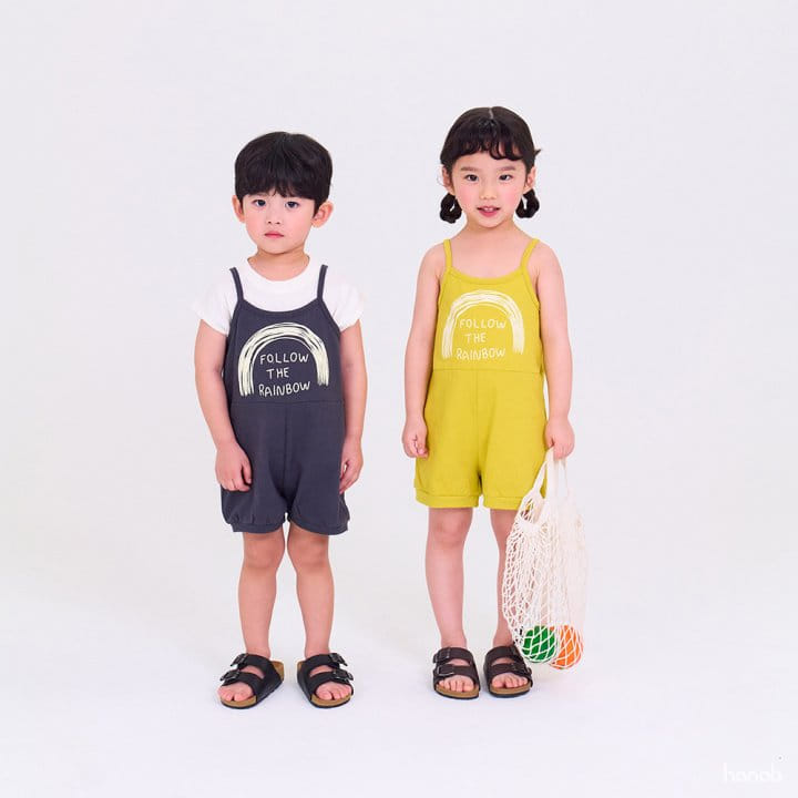 Hanab - Korean Children Fashion - #designkidswear - Rain Bow Overalls - 7