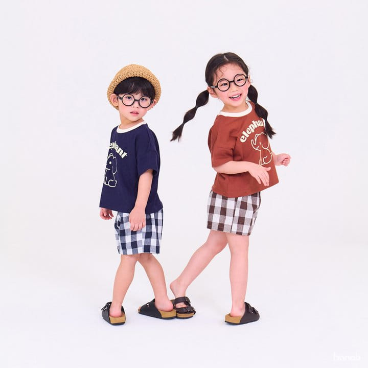 Hanab - Korean Children Fashion - #designkidswear - Elephant Top Bottom Set - 3