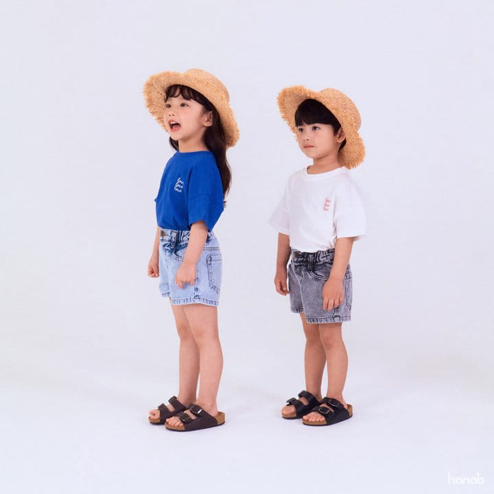 Hanab - Korean Children Fashion - #designkidswear - Love Love Short Sleeve Tee - 8