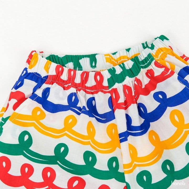 Hanab - Korean Children Fashion - #designkidswear - Wave Pants One-Piece Set - 5