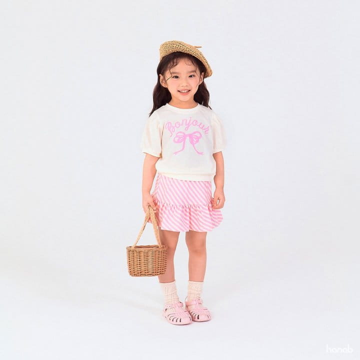 Hanab - Korean Children Fashion - #discoveringself - Bonjour Skirt Top Bottom Set - 11