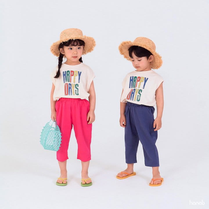 Hanab - Korean Children Fashion - #fashionkids - Summer Slub Pants - 10