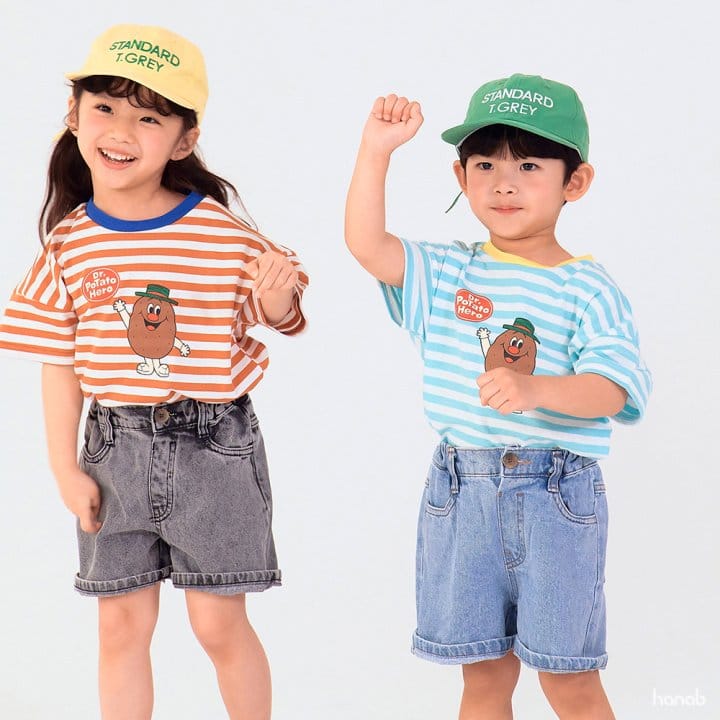 Hanab - Korean Children Fashion - #kidsshorts - Denim Shorts - 10