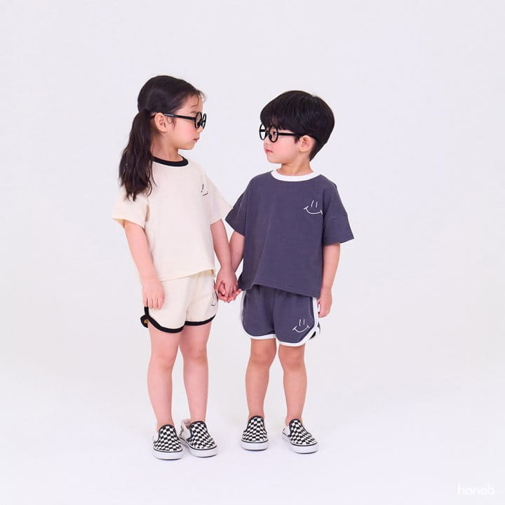 Hanab - Korean Children Fashion - #kidsstore - Natural Top Bottom Set - 9