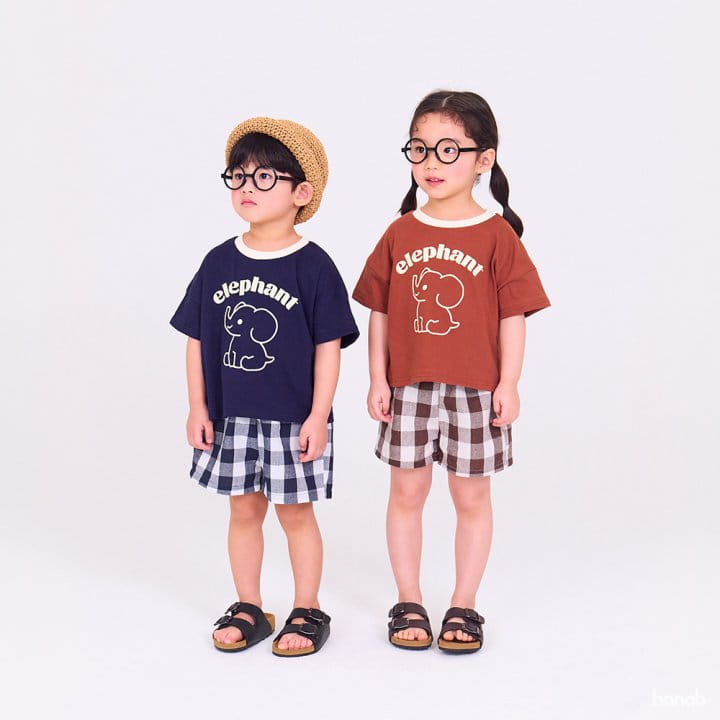 Hanab - Korean Children Fashion - #kidsstore - Elephant Top Bottom Set - 7
