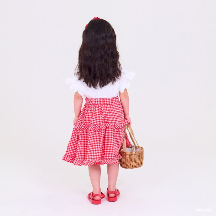 Hanab - Korean Children Fashion - #kidsstore - Sunglasses Skirt Top Bottom Set - 6
