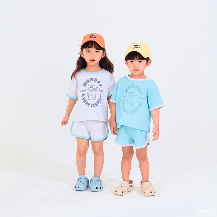 Hanab - Korean Children Fashion - #kidsstore - Monday Top Bottom Set - 2