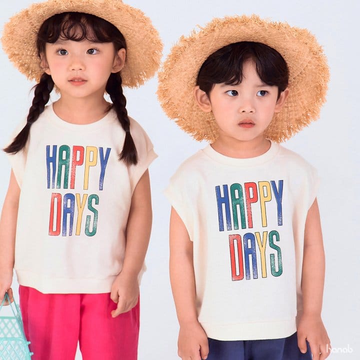 Hanab - Korean Children Fashion - #kidzfashiontrend - Days Tee