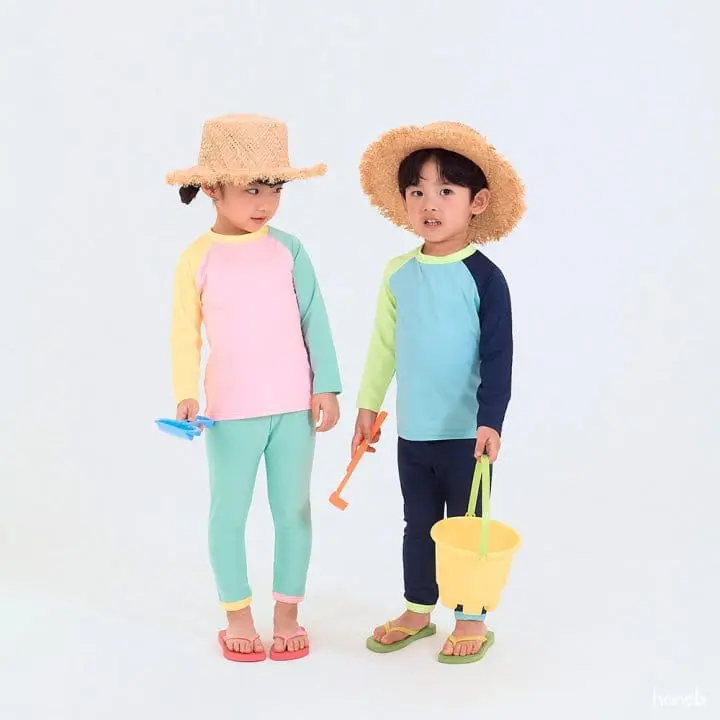 Hanab - Korean Children Fashion - #kidzfashiontrend - Basic Rash Guard 