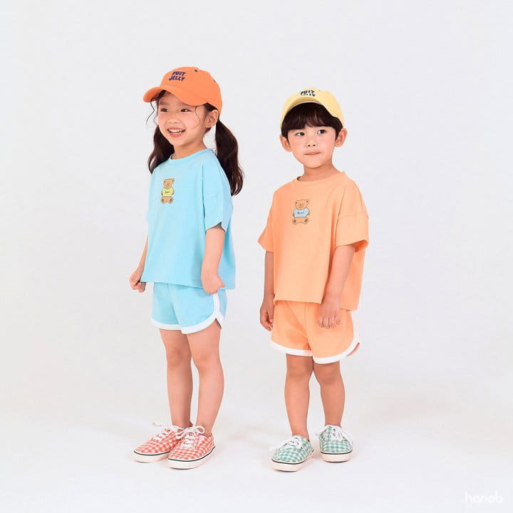 Hanab - Korean Children Fashion - #magicofchildhood - Mini Bear Top Bottom Set - 8