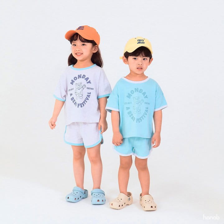 Hanab - Korean Children Fashion - #magicofchildhood - Monday Top Bottom Set - 6