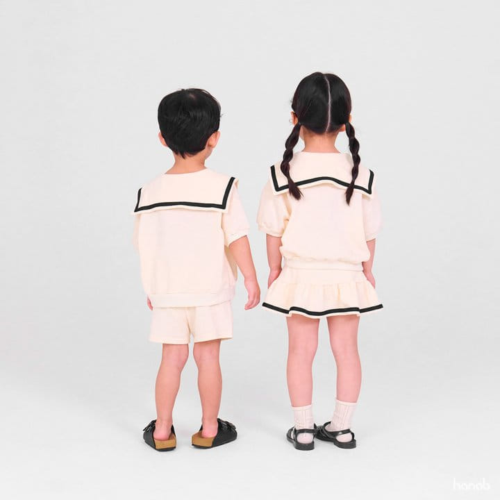Hanab - Korean Children Fashion - #magicofchildhood - Uni Sera Top Bottom Set - 3