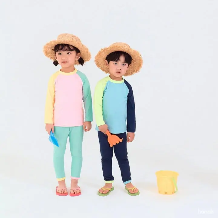 Hanab - Korean Children Fashion - #littlefashionista - Basic Rash Guard  - 4
