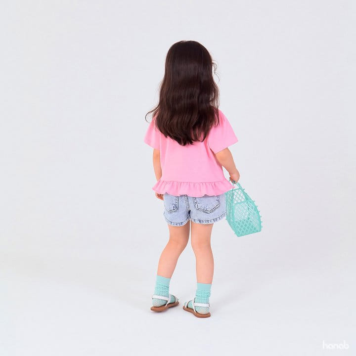 Hanab - Korean Children Fashion - #magicofchildhood - Stone Denim Shorts - 4