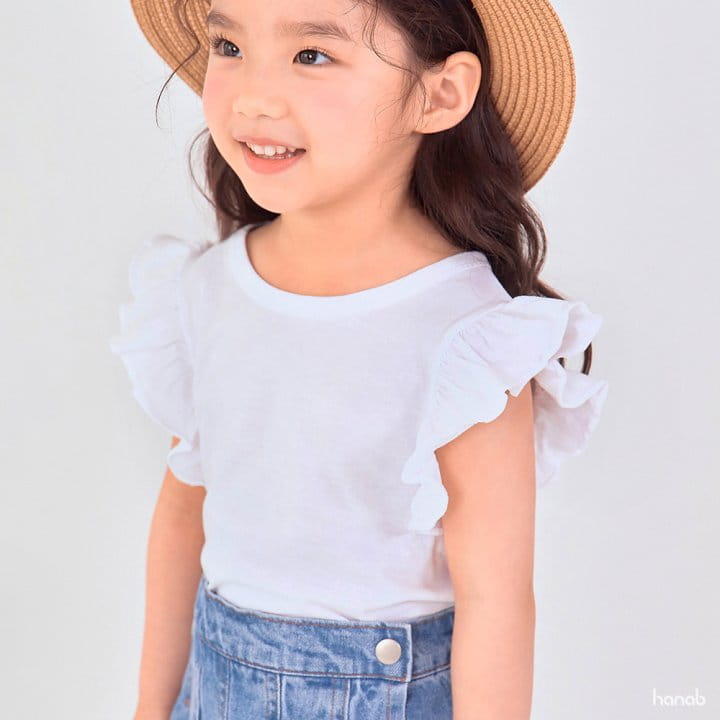 Hanab - Korean Children Fashion - #minifashionista - Single Frill Tee