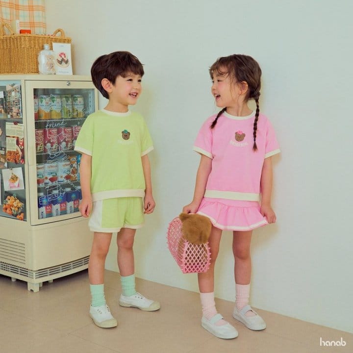 Hanab - Korean Children Fashion - #minifashionista - Original Bear Top Bottom Set - 11