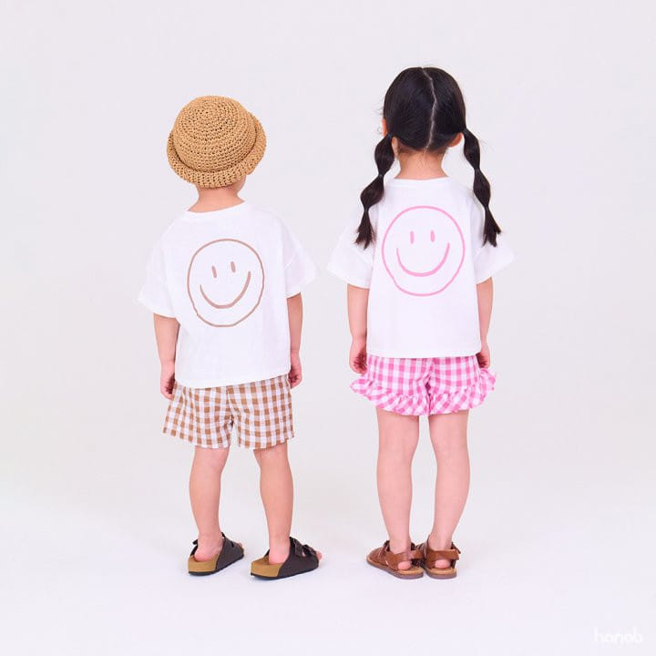 Hanab - Korean Children Fashion - #prettylittlegirls - Touch Smile Top Bottom Set - 8
