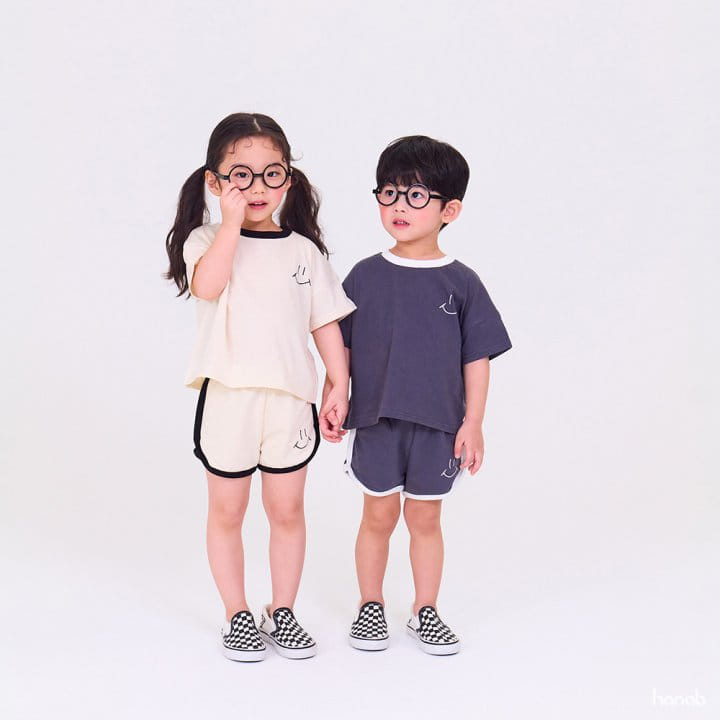 Hanab - Korean Children Fashion - #prettylittlegirls - Natural Top Bottom Set