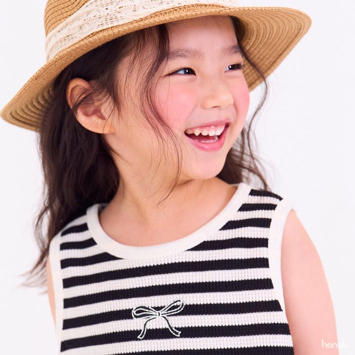 Hanab - Korean Children Fashion - #todddlerfashion - Ribbon ST Top Bottom Set - 8