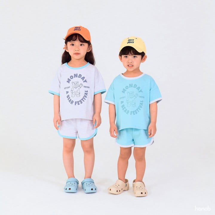 Hanab - Korean Children Fashion - #todddlerfashion - Monday Top Bottom Set - 9