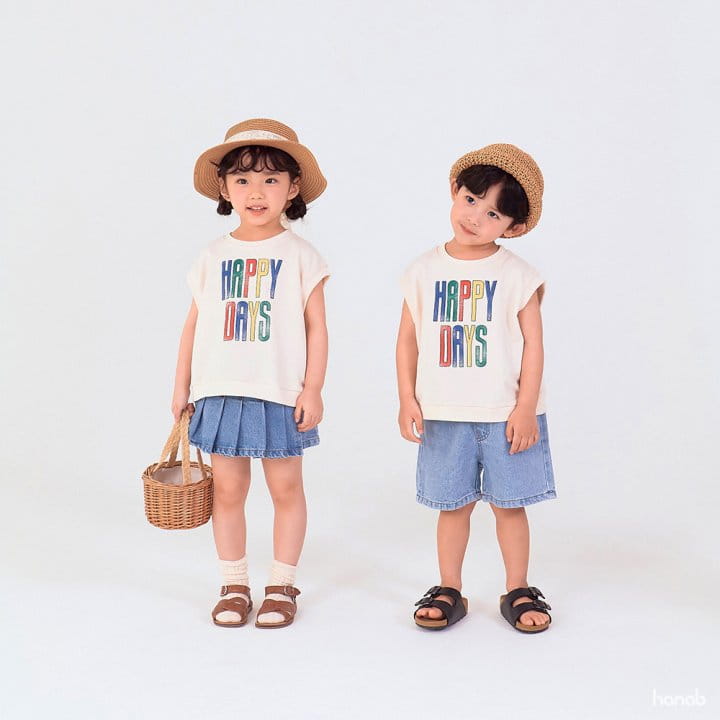 Hanab - Korean Children Fashion - #toddlerclothing - Days Tee - 8