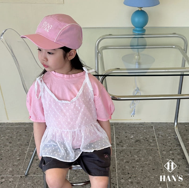 Han's - Korean Children Fashion - #Kfashion4kids - Ribbon Sleeve Tee - 9