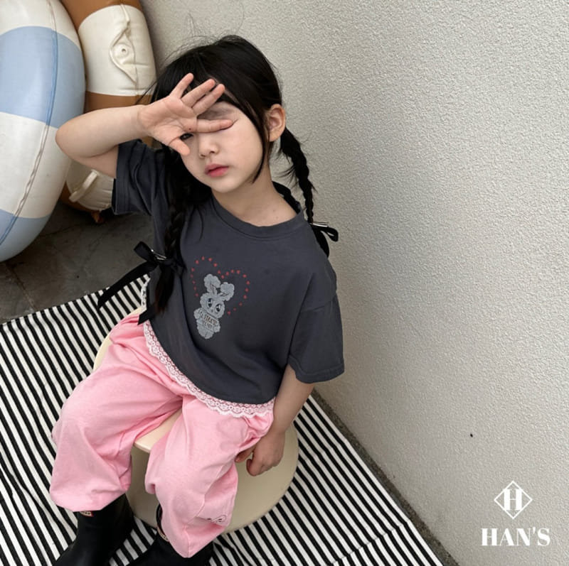 Han's - Korean Children Fashion - #childofig - Semi Crop Tee - 8