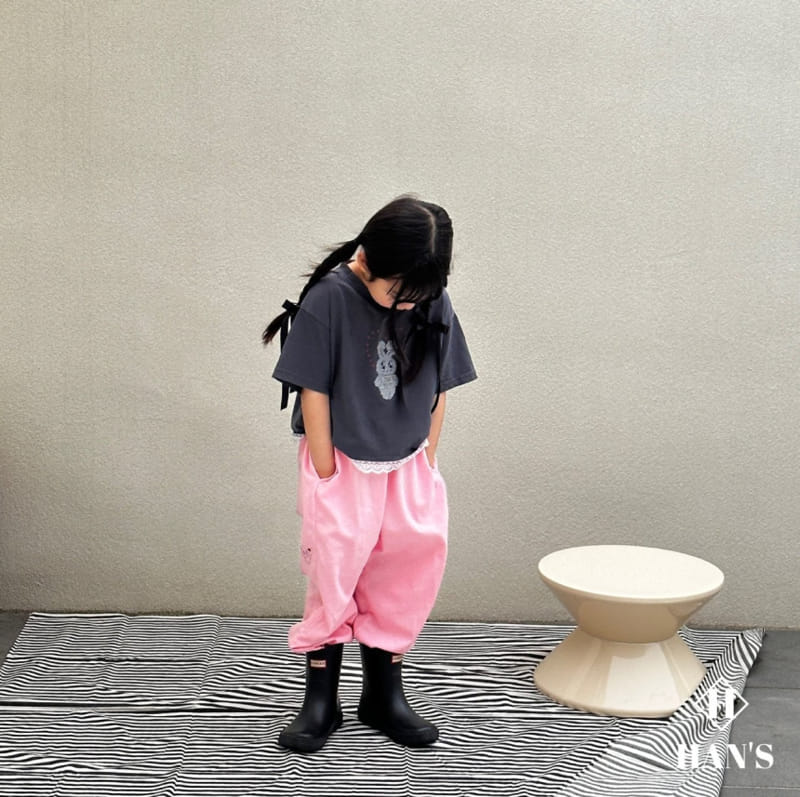 Han's - Korean Children Fashion - #childofig - Semi Crop Tee - 9