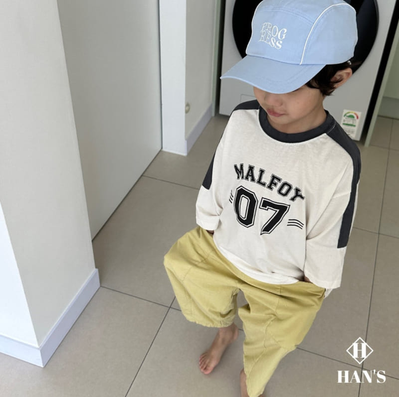 Han's - Korean Children Fashion - #childrensboutique - Number Color Tee - 7