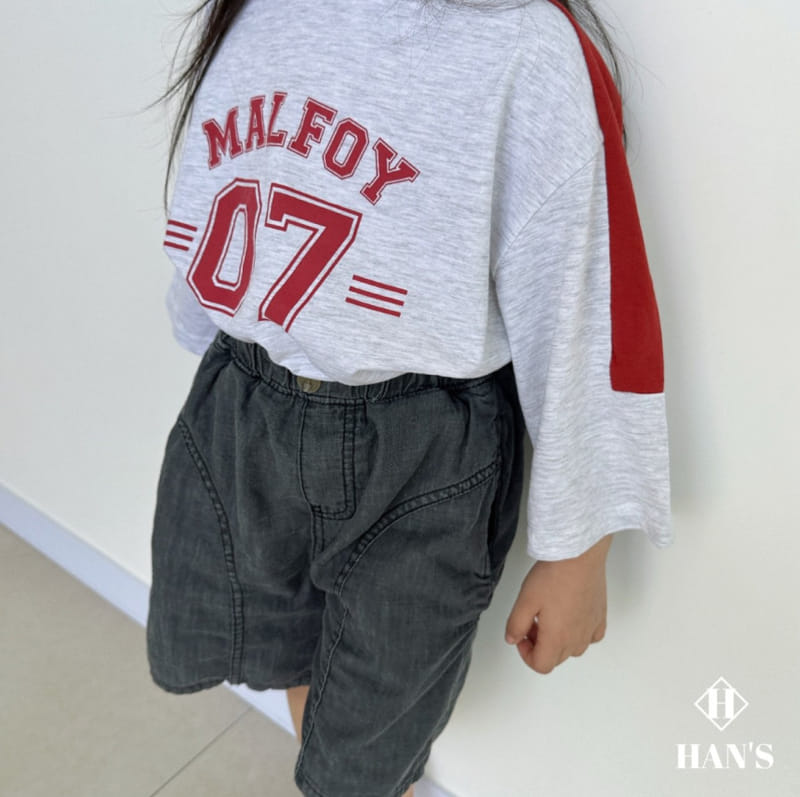 Han's - Korean Children Fashion - #designkidswear - Number Color Tee - 8
