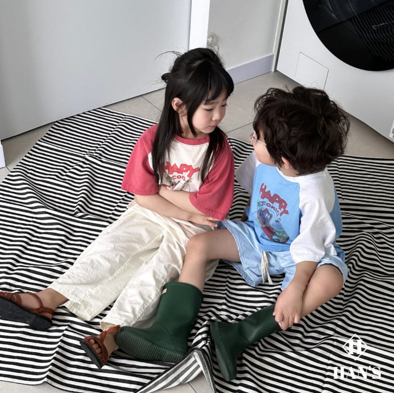 Han's - Korean Children Fashion - #discoveringself - Color Raglan Tee - 11