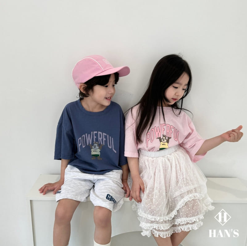 Han's - Korean Children Fashion - #kidsstore - Powerful Bear Tee - 11