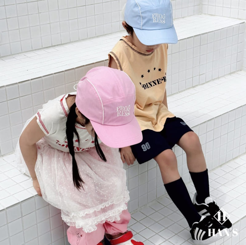 Han's - Korean Children Fashion - #kidsstore - Basic Box Sleeveless Tee - 10