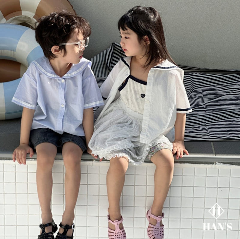 Han's - Korean Children Fashion - #kidsstore - Sera Collar Blouse - 4