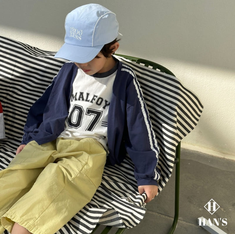 Han's - Korean Children Fashion - #Kfashion4kids - Two Line Point Cardigan  - 4
