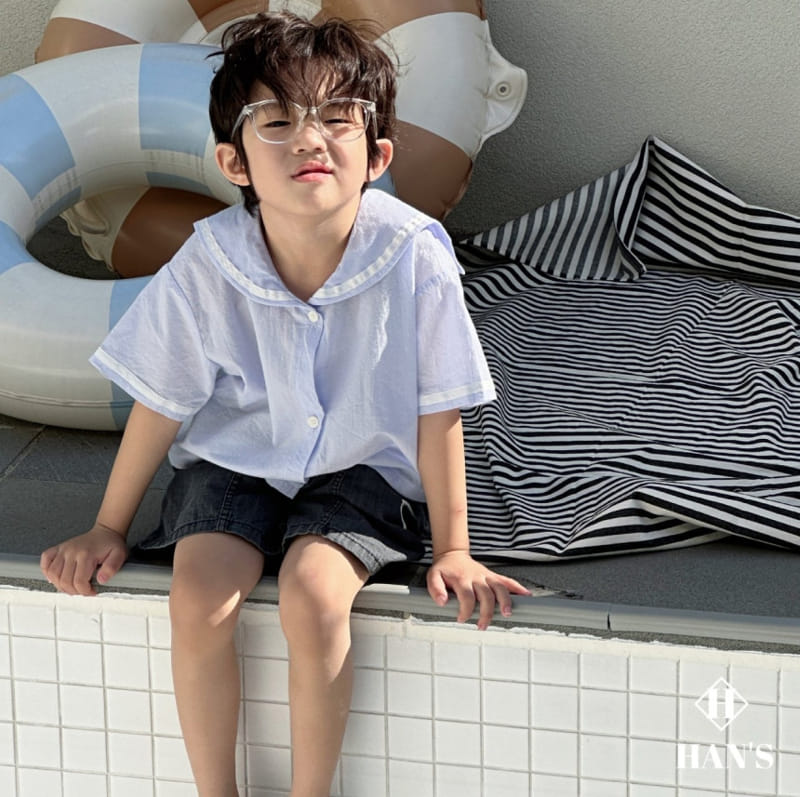 Han's - Korean Children Fashion - #magicofchildhood - Sera Collar Blouse - 7