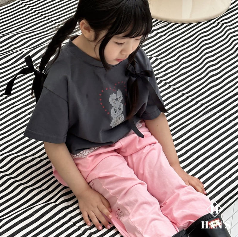 Han's - Korean Children Fashion - #magicofchildhood - Semi Crop Tee - 5