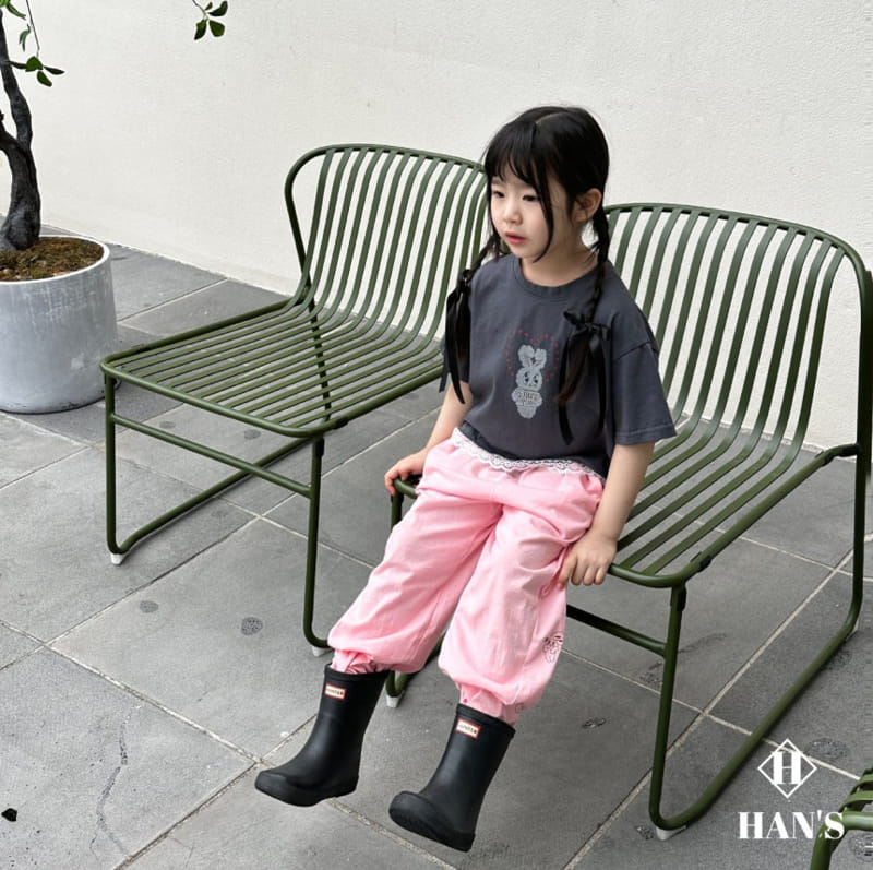 Han's - Korean Children Fashion - #prettylittlegirls - Semi Crop Tee - 7
