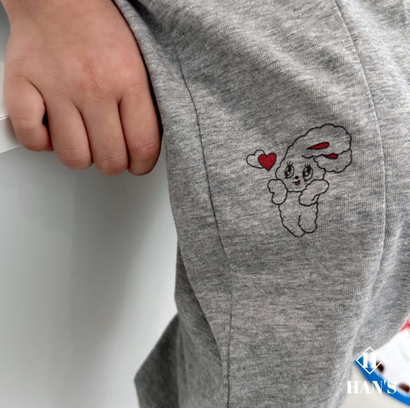 Han's - Korean Children Fashion - #stylishchildhood - Rabbit Jogger Pants - 7