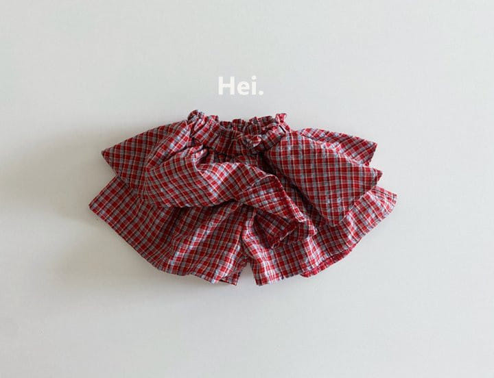 Hei - Korean Children Fashion - #Kfashion4kids - Check Currot Pants - 3