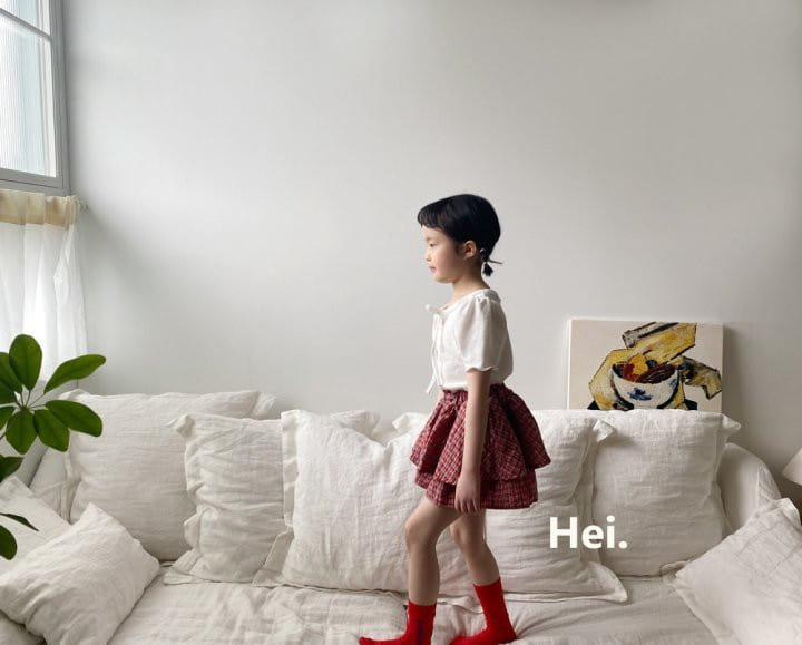 Hei - Korean Children Fashion - #childofig - Check Currot Pants - 8