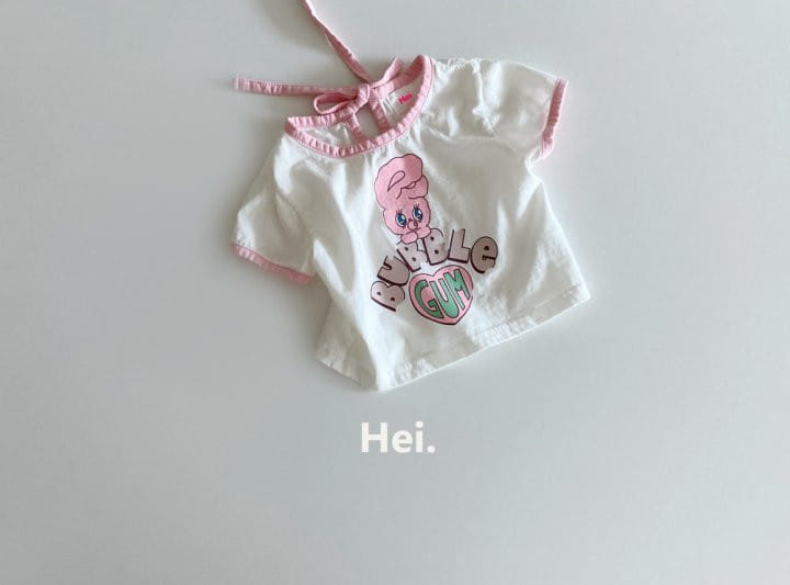 Hei - Korean Children Fashion - #designkidswear - Bubble Gum Tee - 5