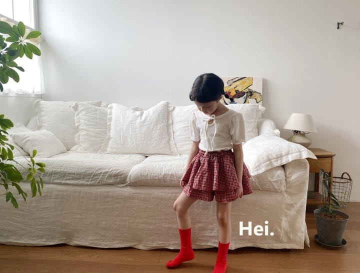 Hei - Korean Children Fashion - #designkidswear - Check Currot Pants - 11